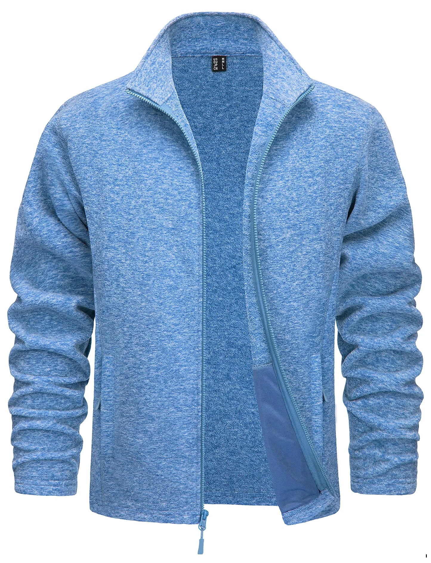 TACVASEN Lightweight Full Zip Fleece Jackets