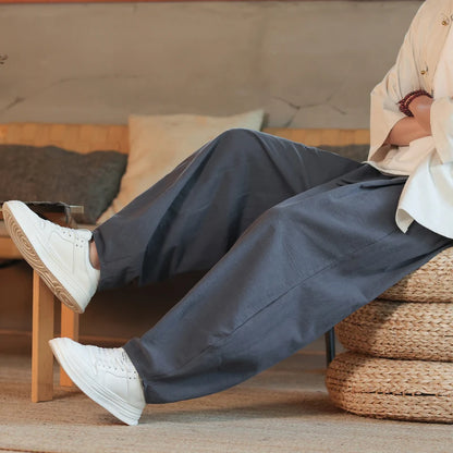 New Cotton Linen Harem Pants