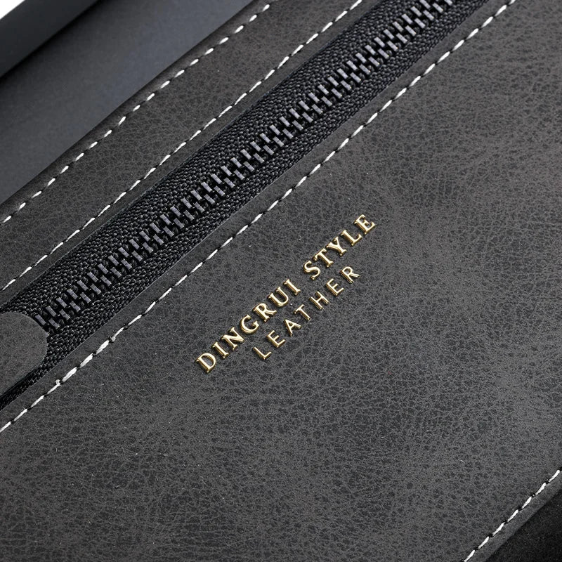 New fashion men's zipper wallet