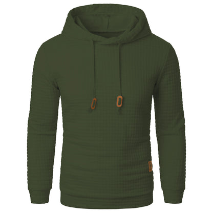 Long sleeve hoodie, warm color hooded sweatshirt coat