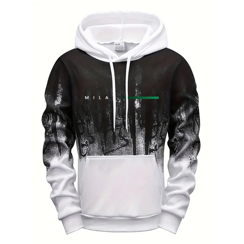 Italy Fashion Men Hooded Sweatshirts