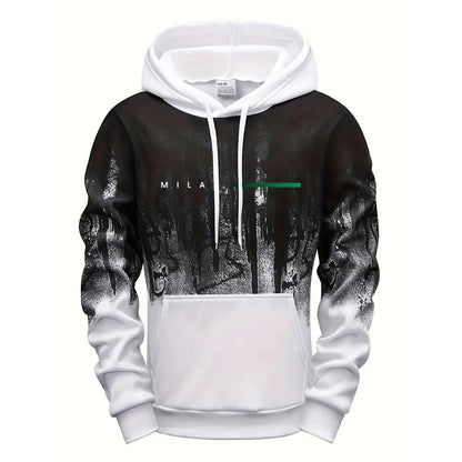 Italy Fashion Men Hooded Sweatshirts