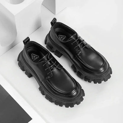 New Chunky Platform Retro Work Shoes