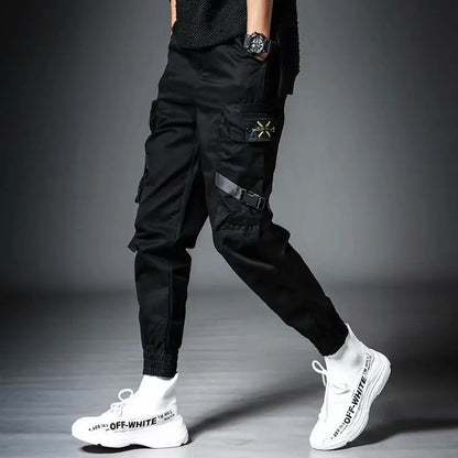 Men Pants Thin Fashion Casual Jogger Pants