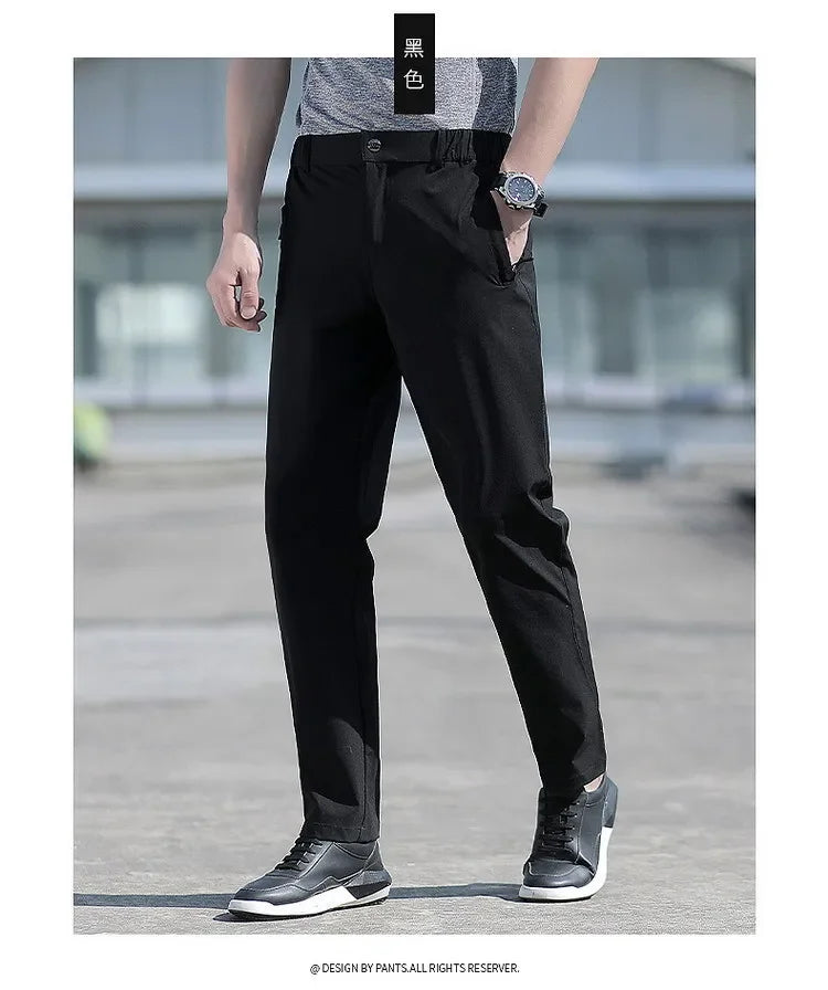 Ice Silk Men's Summer Pants