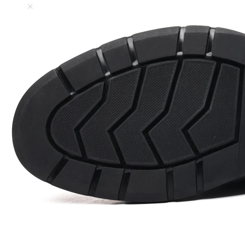 Summer Hallow Breathable Platform Leather Shoes