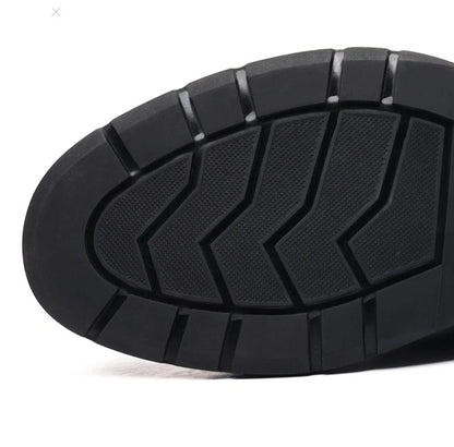 Summer Hallow Breathable Platform Leather Shoes