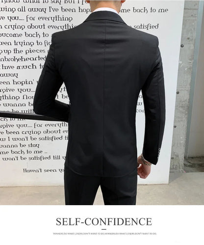 Buisness Suit (Blazer+ Vest + Pants)