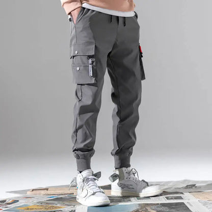 Men Pants Thin Fashion Casual Jogger Pants